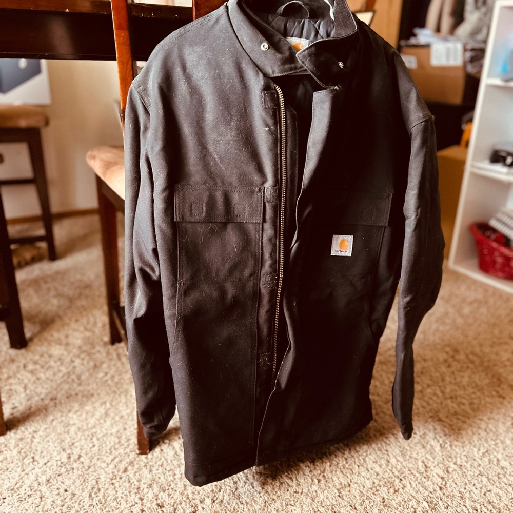 Carhartt Men's Black Windbreaker Jacket